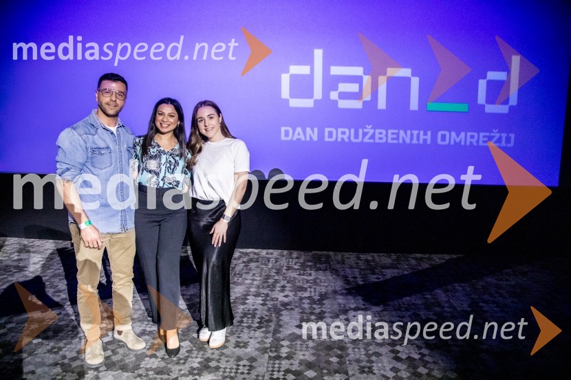  Francesco Colicci, vodja, Hootsuite;  Amrita Lal, strokovnjakinja iz LinkedIna;  Grace Andrews, direktorica marketinga, The Diary of a CEODan družbenih omrežij 2024