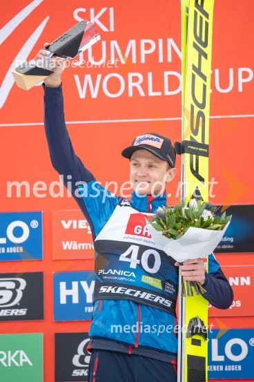  Daniel Huber, smučarski skakalecPlanica 2024, petek in zmaga Petra Prevca