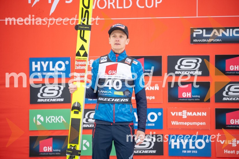  Daniel Huber, smučarski skakalecPlanica 2024, petek in zmaga Petra Prevca