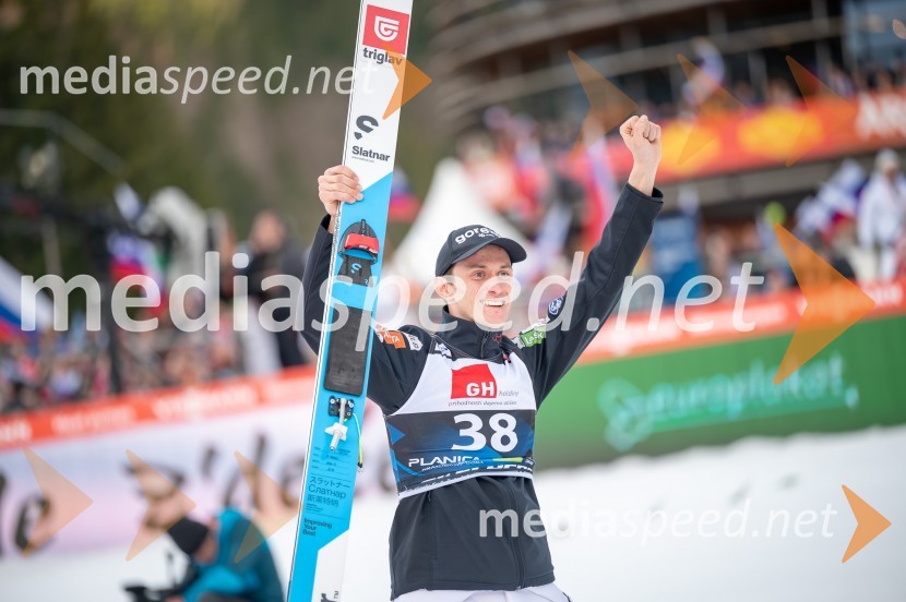  Peter  Prevc, smučarski skakalecPlanica 2024, petek in zmaga Petra Prevca