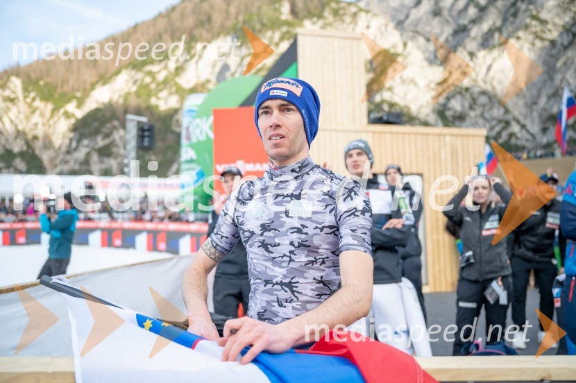  Stefan Kraft, smučarski skakalec (Avstrija)Planica 2024, petek in zmaga Petra Prevca