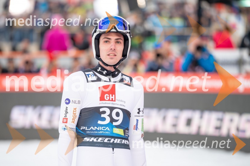  Timi Zajc, smučarski skakalecPlanica 2024, petek in zmaga Petra Prevca