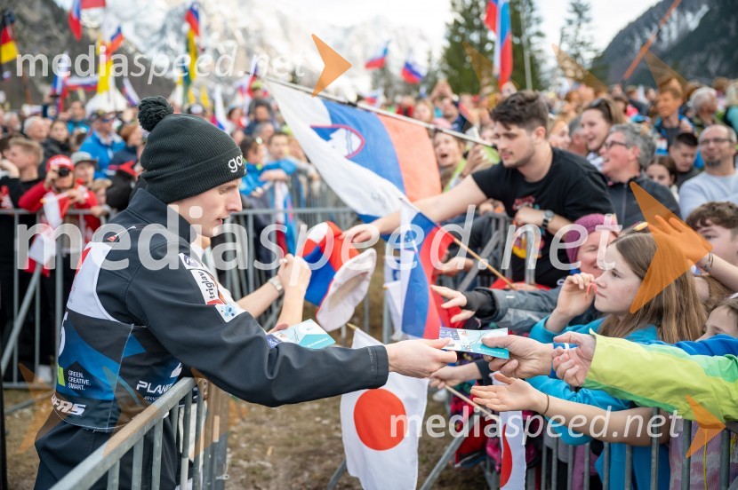  Lovro Kos, smučarski skakalecPlanica 2024, petek in zmaga Petra Prevca