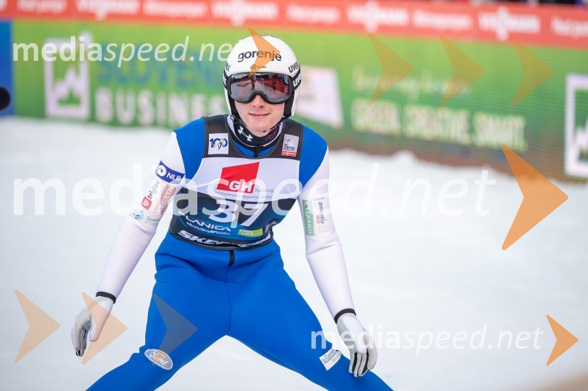  Domen Prevc, smučarski skakalecPlanica 2024, petek in zmaga Petra Prevca