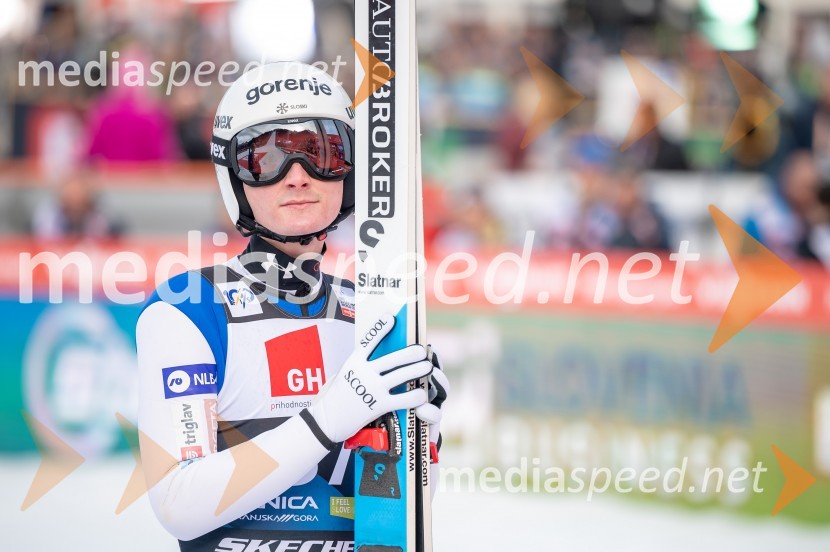  Domen Prevc, smučarski skakalecPlanica 2024, petek in zmaga Petra Prevca