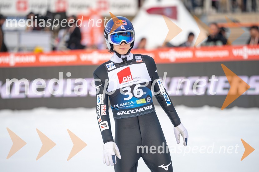  Ryoyu Kobayashi, smučarski skakalec (Japonska)Planica 2024, petek in zmaga Petra Prevca