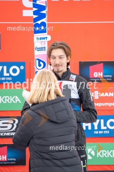  Johann Andre Forfang, smučarski skakalecPlanica 2024, petek in zmaga Petra Prevca