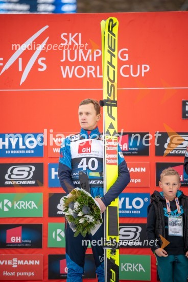  Daniel Huber, smučarski skakalecPlanica 2024, petek in zmaga Petra Prevca