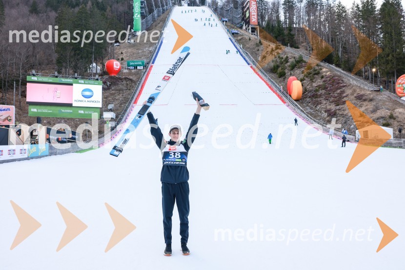  Peter  Prevc, smučarski skakalecPlanica 2024, petek in zmaga Petra Prevca