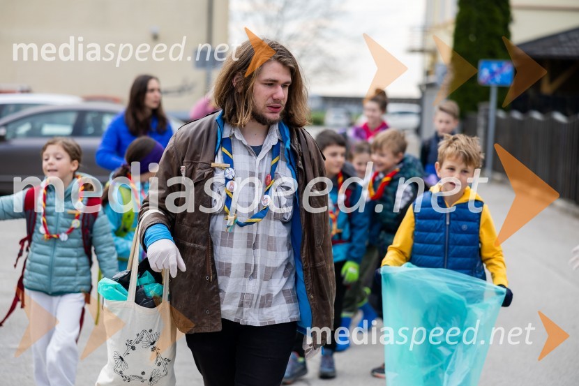 Čistilna akcija v Kranju