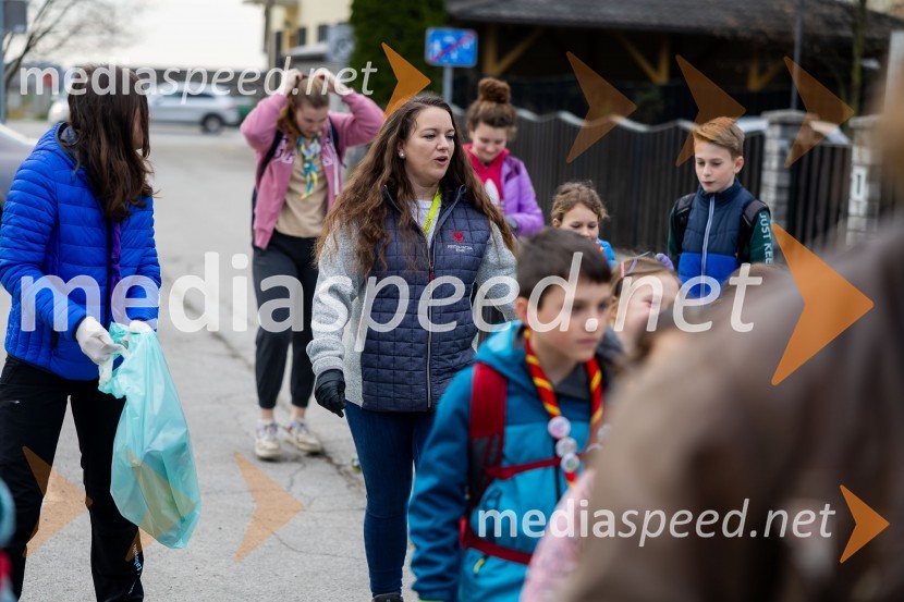 Čistilna akcija v Kranju