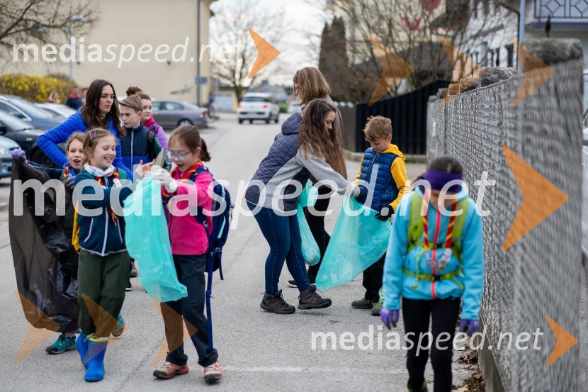 Čistilna akcija v Kranju