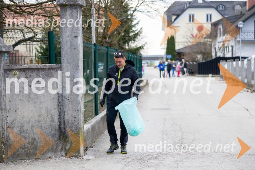 Čistilna akcija v Kranju