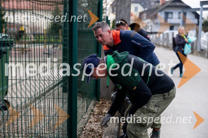 Čistilna akcija v Kranju