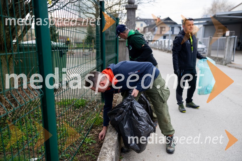 Čistilna akcija v Kranju