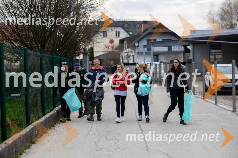 Čistilna akcija v Kranju
