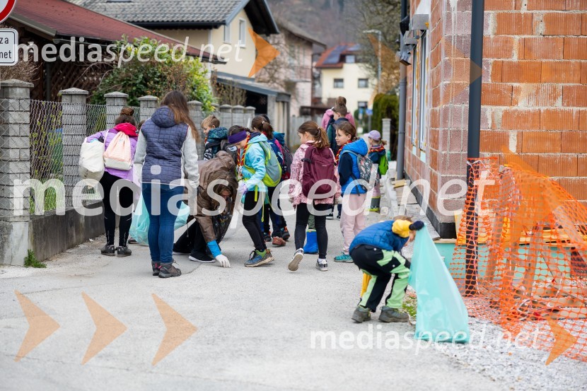 Čistilna akcija v Kranju
