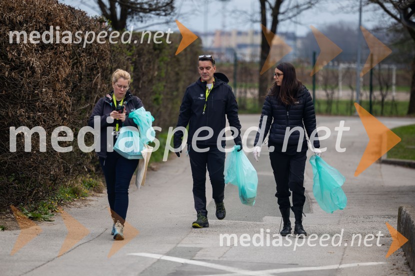 Čistilna akcija v Kranju