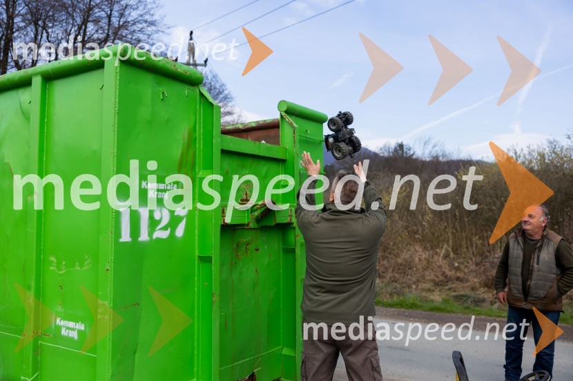 Čistilna akcija v Kranju