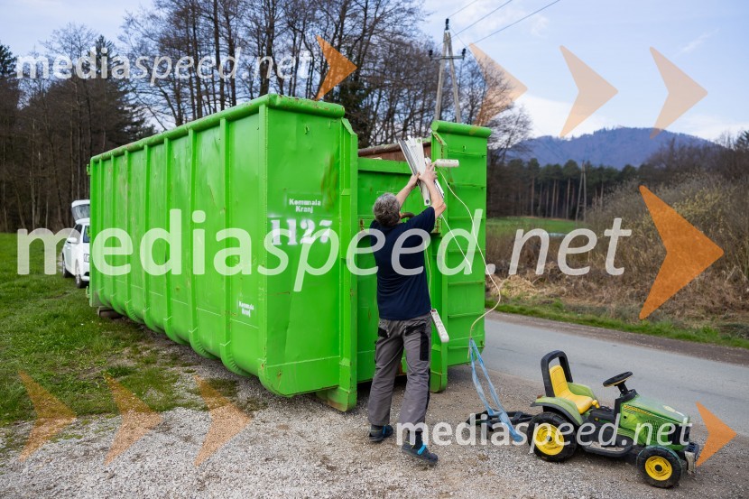 Čistilna akcija v Kranju