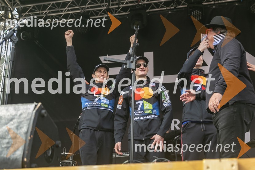  Peter  Prevc, smučarski skakalec;  Domen Prevc, smučarski skakalecPlanica 2024, sobota