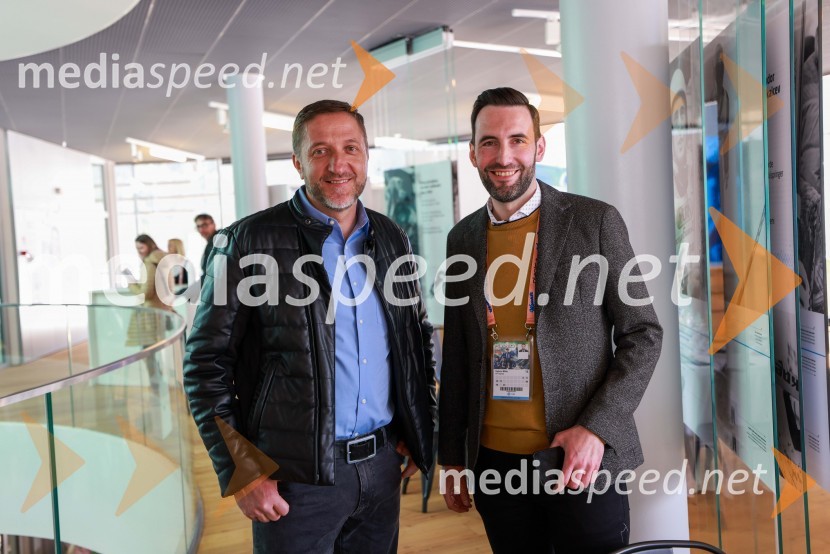  Klemen Boštjančič, minister za finance;  Milan Sajovic, direktor Hit AlpineaPlanica 2024, sobota