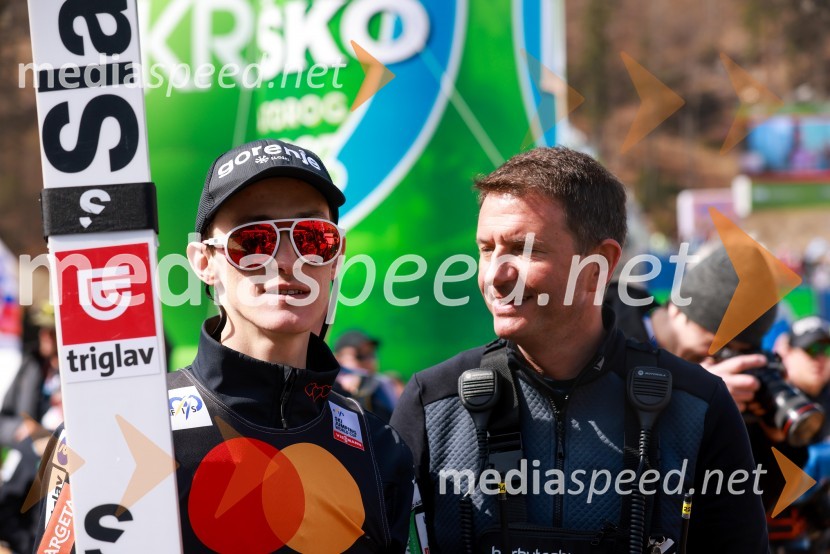 Peter  Prevc, smučarski skakalec;  Tomi Trbovc, PR, Smučarska zveza SlovenijePlanica 2024, sobota