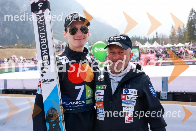  Domen Prevc, smučarski skakalec;  ... Planica 2024, sobota