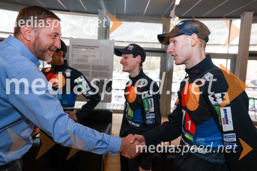  Klemen Boštjančič, minister za finance;  Lovro Kos, smučarski skakalecPlanica 2024, sobota