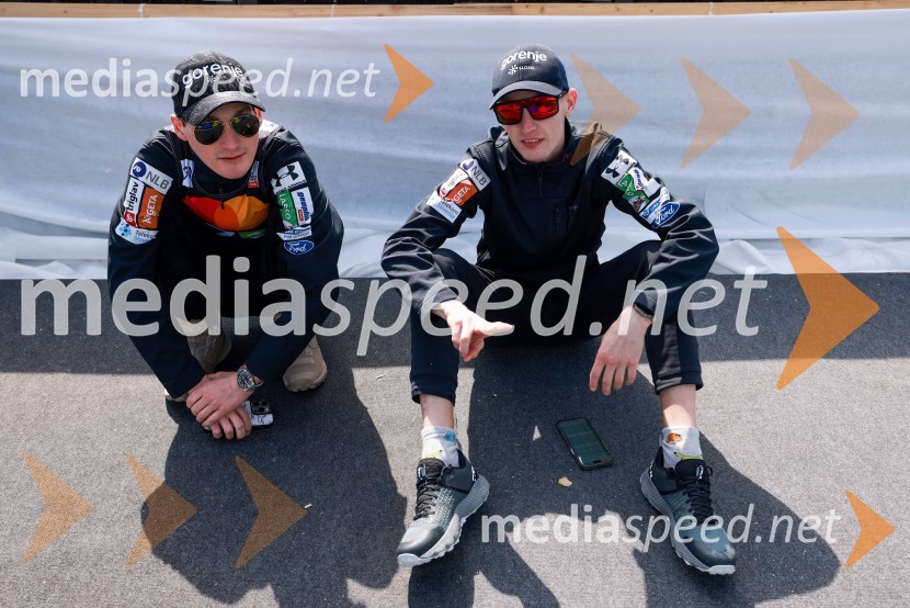  Domen Prevc, smučarski skakalec;  Lovro Kos, smučarski skakalecPlanica 2024, sobota