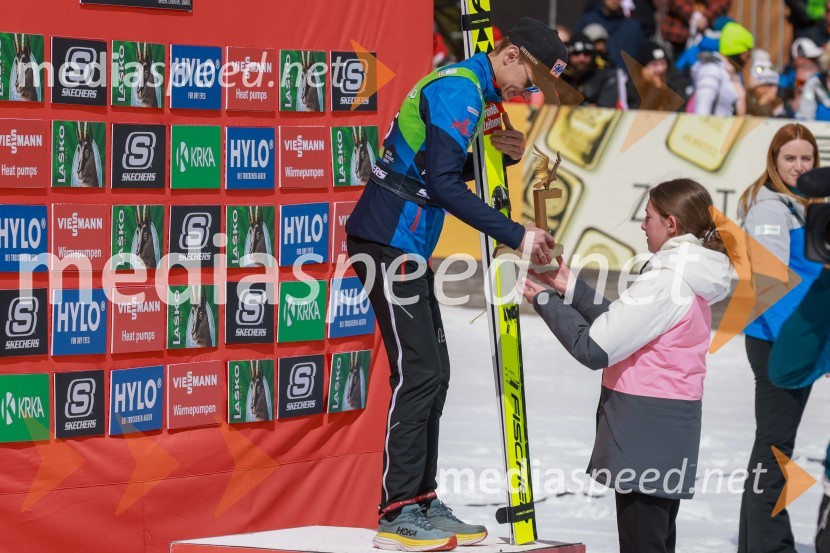  Daniel Huber, smučarski skakalec (Avstrija)Planica 2024, nedelja