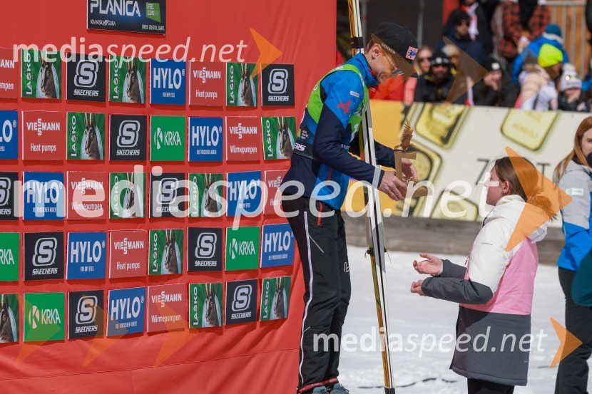  Daniel Huber, smučarski skakalec (Avstrija)Planica 2024, nedelja