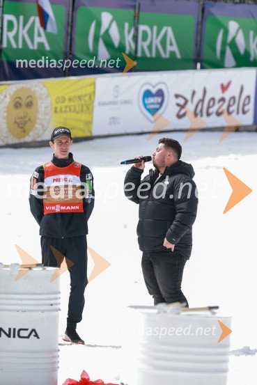  Peter  Prevc, smučarski skakalec;  Luka Sešek, pevec, Ansambel Saša AvsenikaPlanica 2024, nedelja