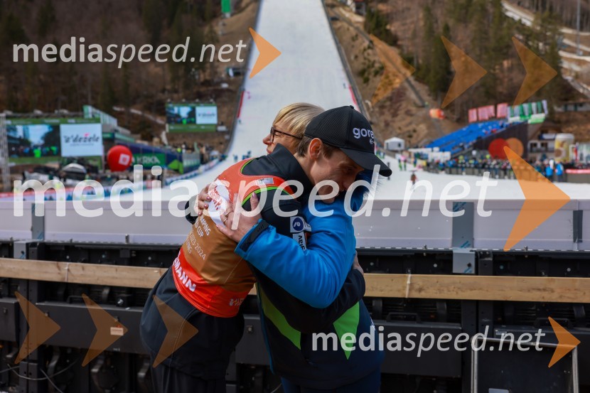  Peter  Prevc, smučarski skakalec; dr. Nataša Pirc Musar, predsednica Republike SlovenijePlanica 2024, nedelja