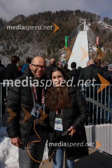  Blaž Muc, fotograf;  ... Planica 2024, nedelja