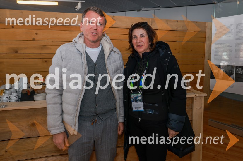  Boštjan Napast, predsednik uprave, ENNA;  Barbara Kürner Čad, pravna zastopnica SZSPlanica 2024, nedelja