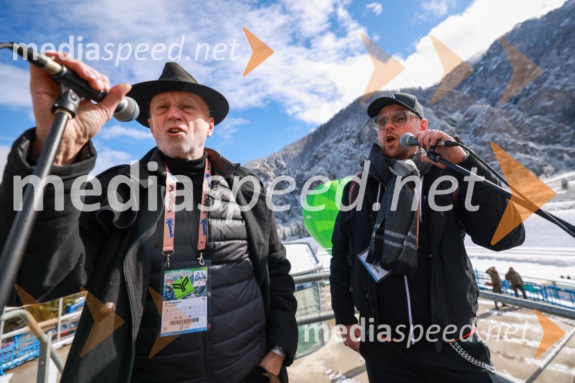  Vlado Kreslin, glasbenik;  Tomi Meglič, glasbenik, pevec skupine SiddhartaPlanica 2024, nedelja