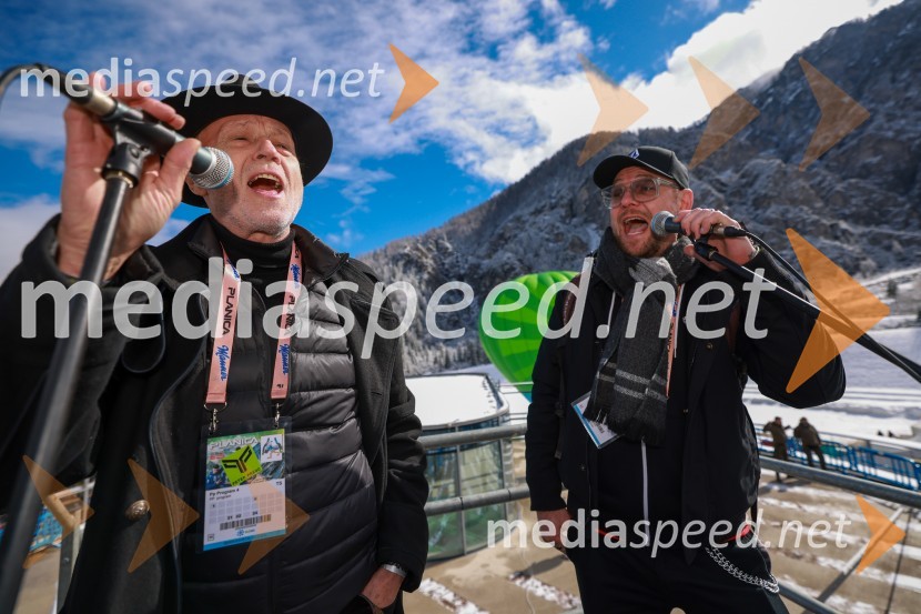  Vlado Kreslin, glasbenik;  Tomi Meglič, glasbenik, pevec skupine SiddhartaPlanica 2024, nedelja