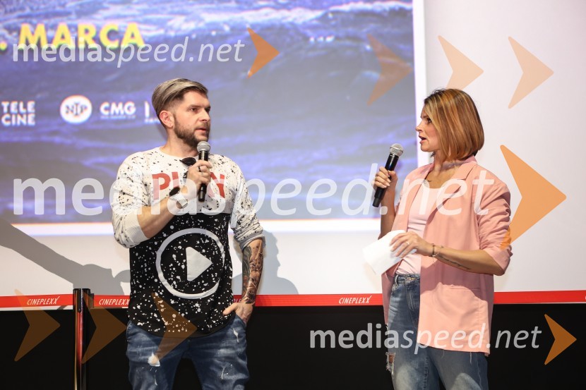  Klemen Bunderla, radijski voditelj, radio Aktual;  Teja  Jugovic, spletna vplivnica, Cool mamacitaPremiera animiranega filma Noetova barka, Cineplexx