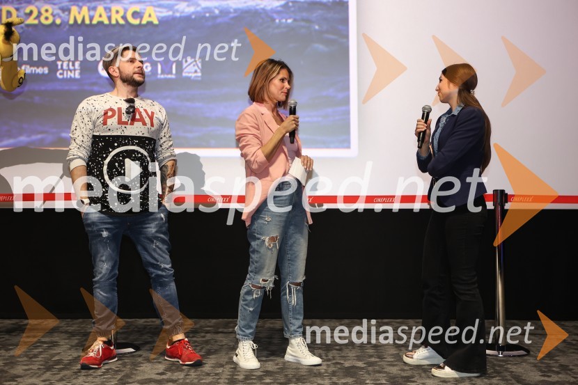  Klemen Bunderla, radijski voditelj, radio Aktual;  Teja  Jugovic, spletna vplivnica, Cool mamacita;  ... Premiera animiranega filma Noetova barka, Cineplexx