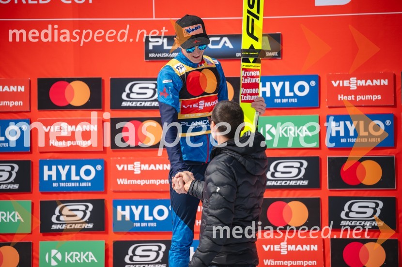  Daniel Huber, smučarski skakalec (Avstrija)Planica 2024, sobota