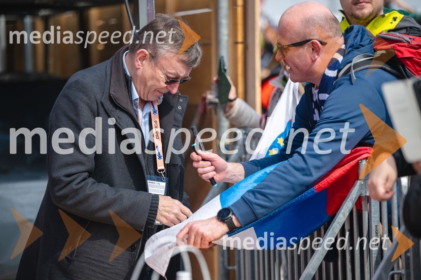 dr. Andrej Stare, televizijski komentatorPlanica 2024, sobota