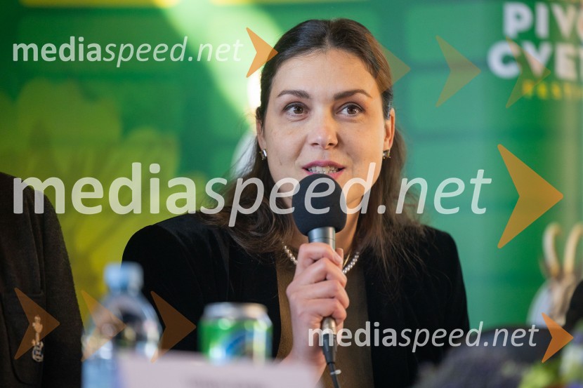  Tina Belej, direktorica, Stik Laško - Center za šport, turizem, informiranje in kulturo Laško59. festival Pivo in cvetje Laško, novinarska konferenca