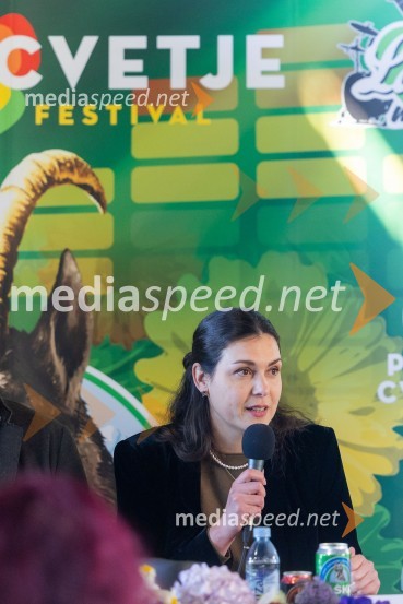  Tina Belej, direktorica, Stik Laško - Center za šport, turizem, informiranje in kulturo Laško59. festival Pivo in cvetje Laško, novinarska konferenca