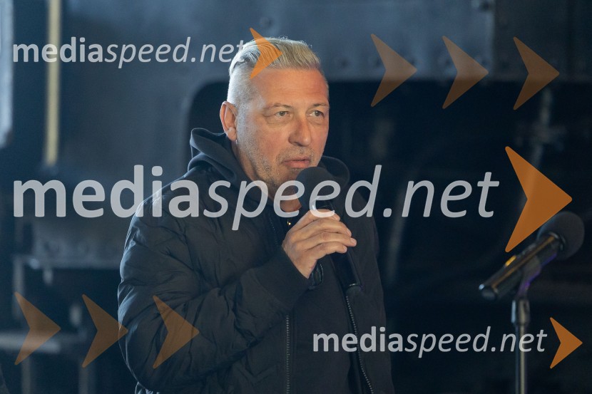  Aleš Uranjek, glasbeni menedžer, bobnar Šank Rock59. festival Pivo in cvetje Laško, novinarska konferenca