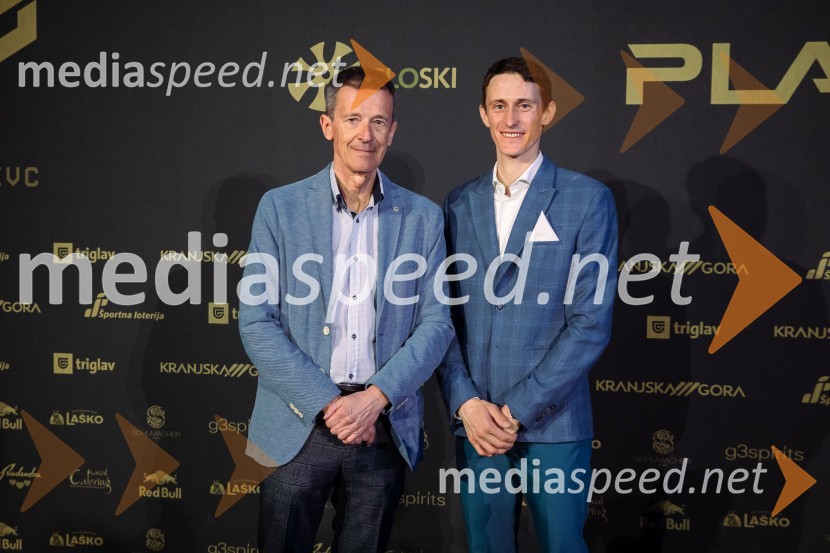  Jože Okorn, novinar;  Peter  Prevc, smučarski skakalecZlata preproga ob zaključku kariere Petra Prevca