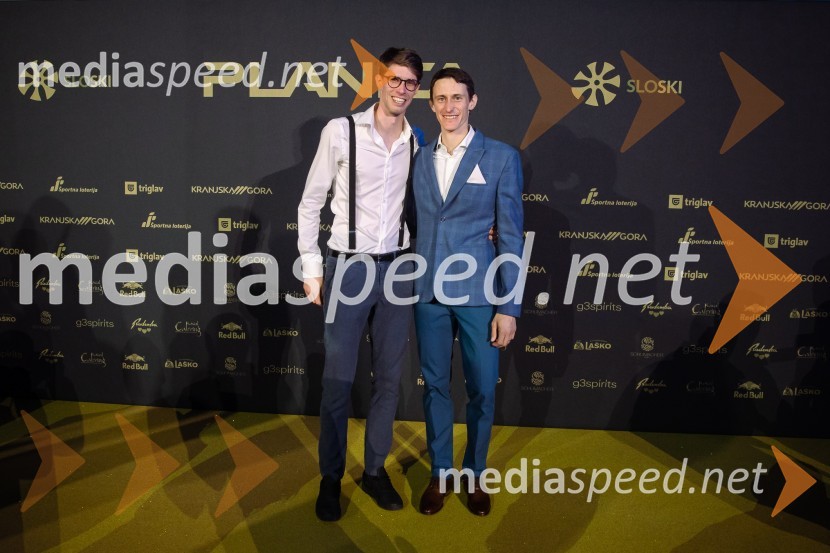  Anže Semenič, smučarski skakalec;  Peter  Prevc, smučarski skakalecZlata preproga ob zaključku kariere Petra Prevca