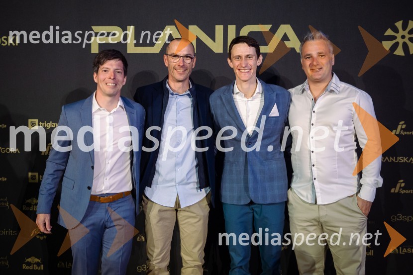  Urban Jarc;  ... ;  Peter  Prevc, smučarski skakalec;  Uroš VerhovecZlata preproga ob zaključku kariere Petra Prevca