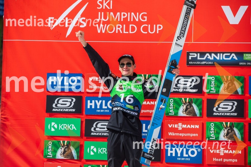  Domen Prevc, smučarski skakalecPlanica 2024, nedelja