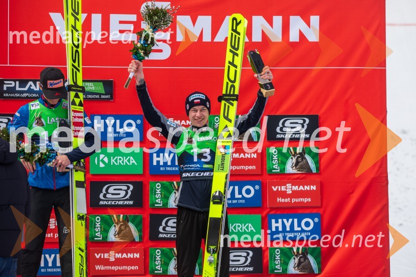  Aleksander Zniszczol, smučarksi skakalec (Poljska)Planica 2024, nedelja